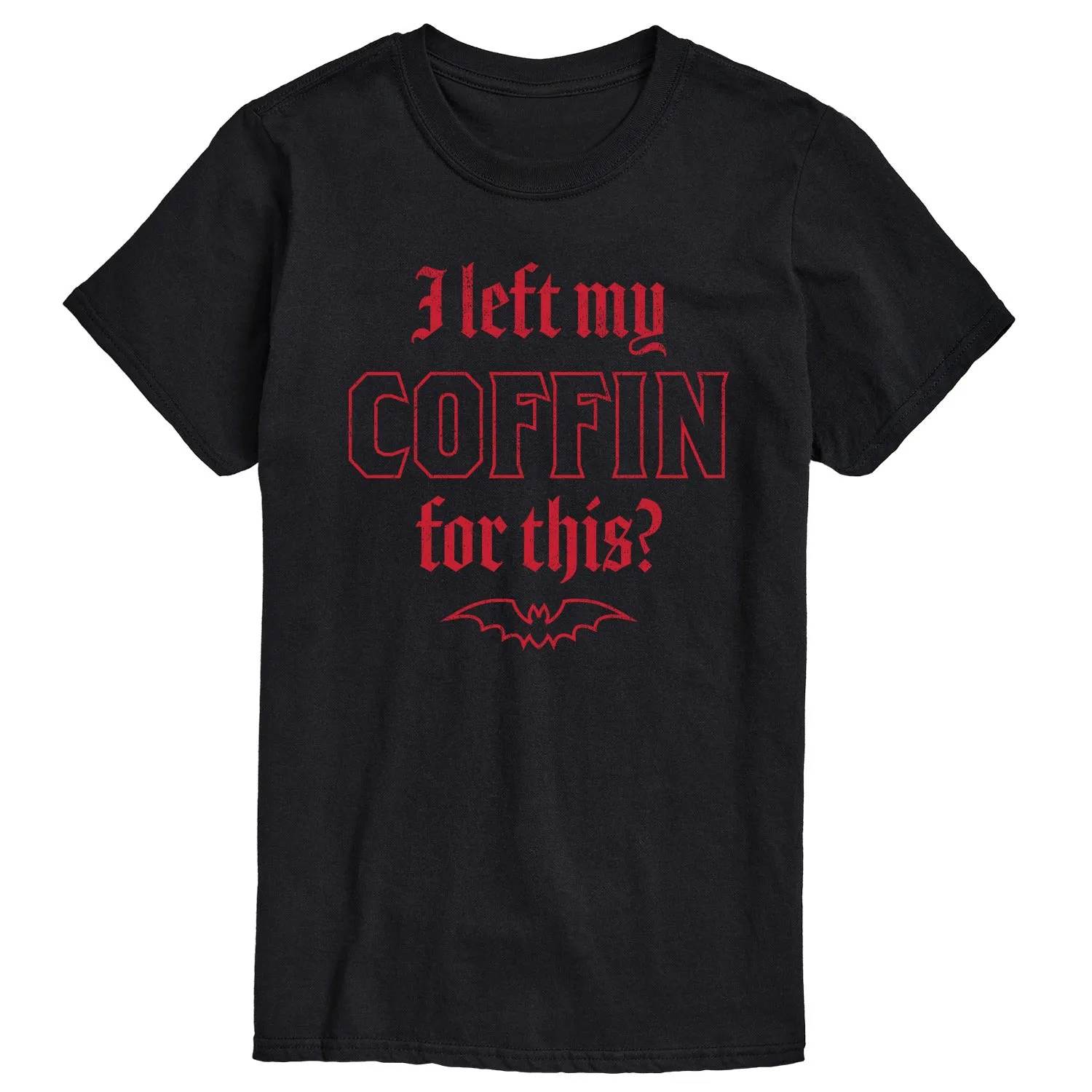 Instant Message - Left My Coffin For This - Men's Short Sleeve Graphic T-Shirt sold by Zulily product image thumbnail 4