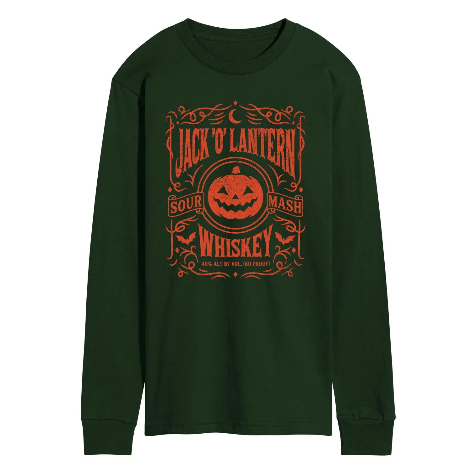 Instant Message - Jack 'O' Lantern Whiskey - Men's Long Sleeve Graphic T-Shirt sold by Zulily product image thumbnail 4