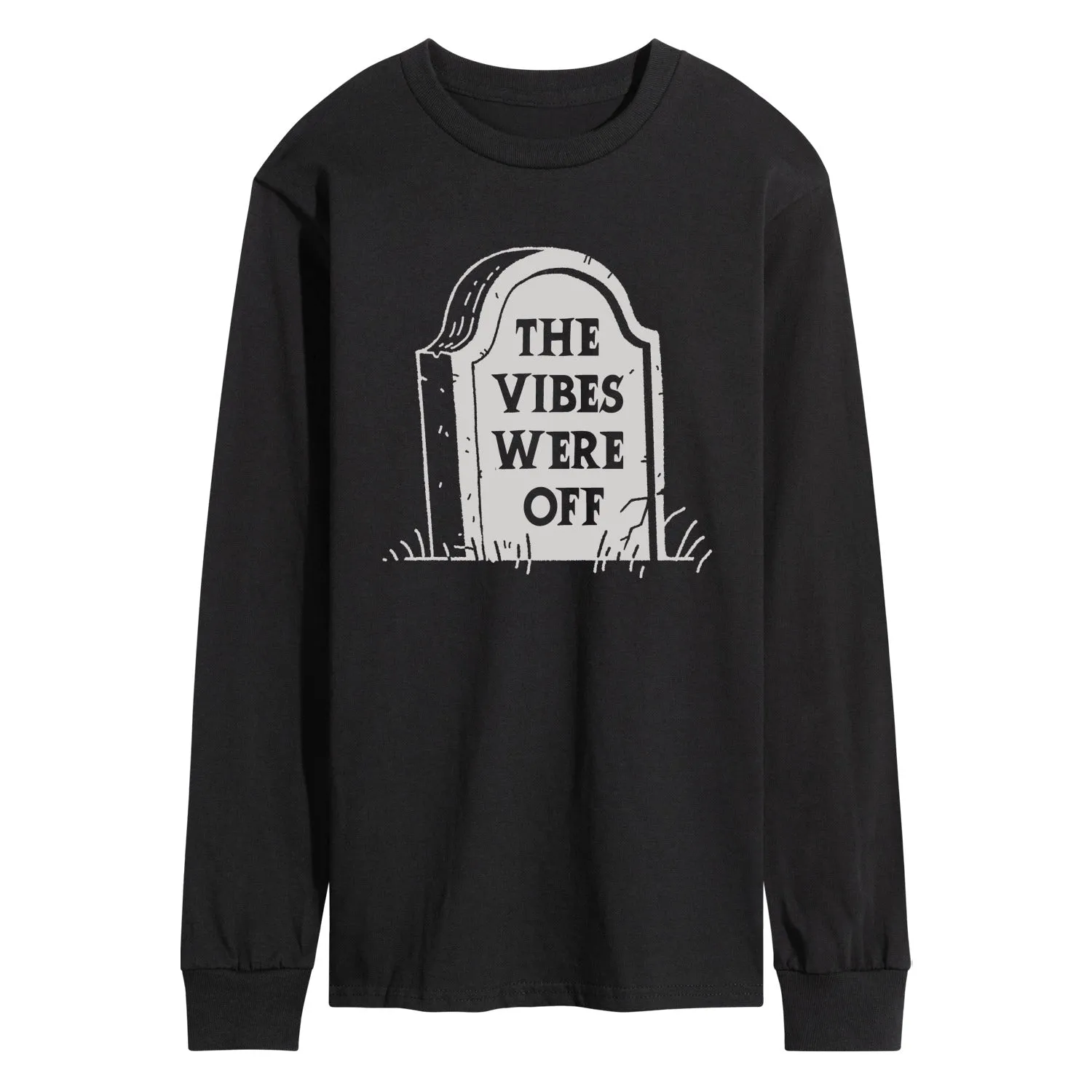 Instant Message - Vibes Were Off - Men's Long Sleeve Graphic T-Shirt sold by Zulily product image thumbnail 2