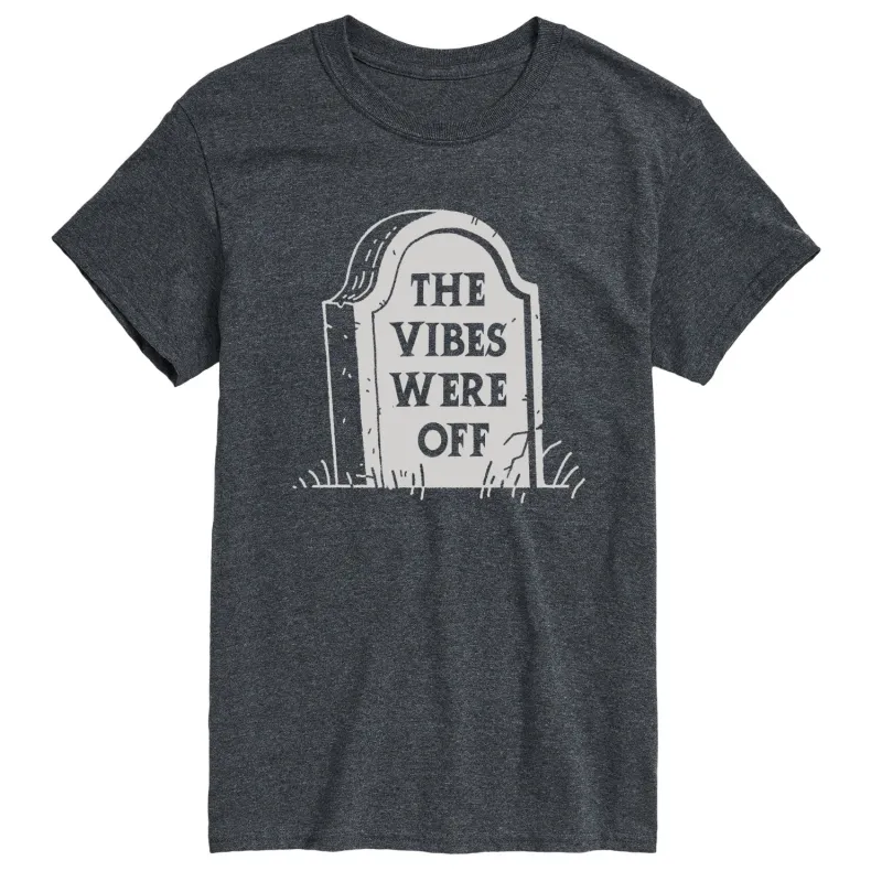 Instant Message - Vibes Were Off - Men's Short Sleeve Graphic T-Shirt sold by Zulily