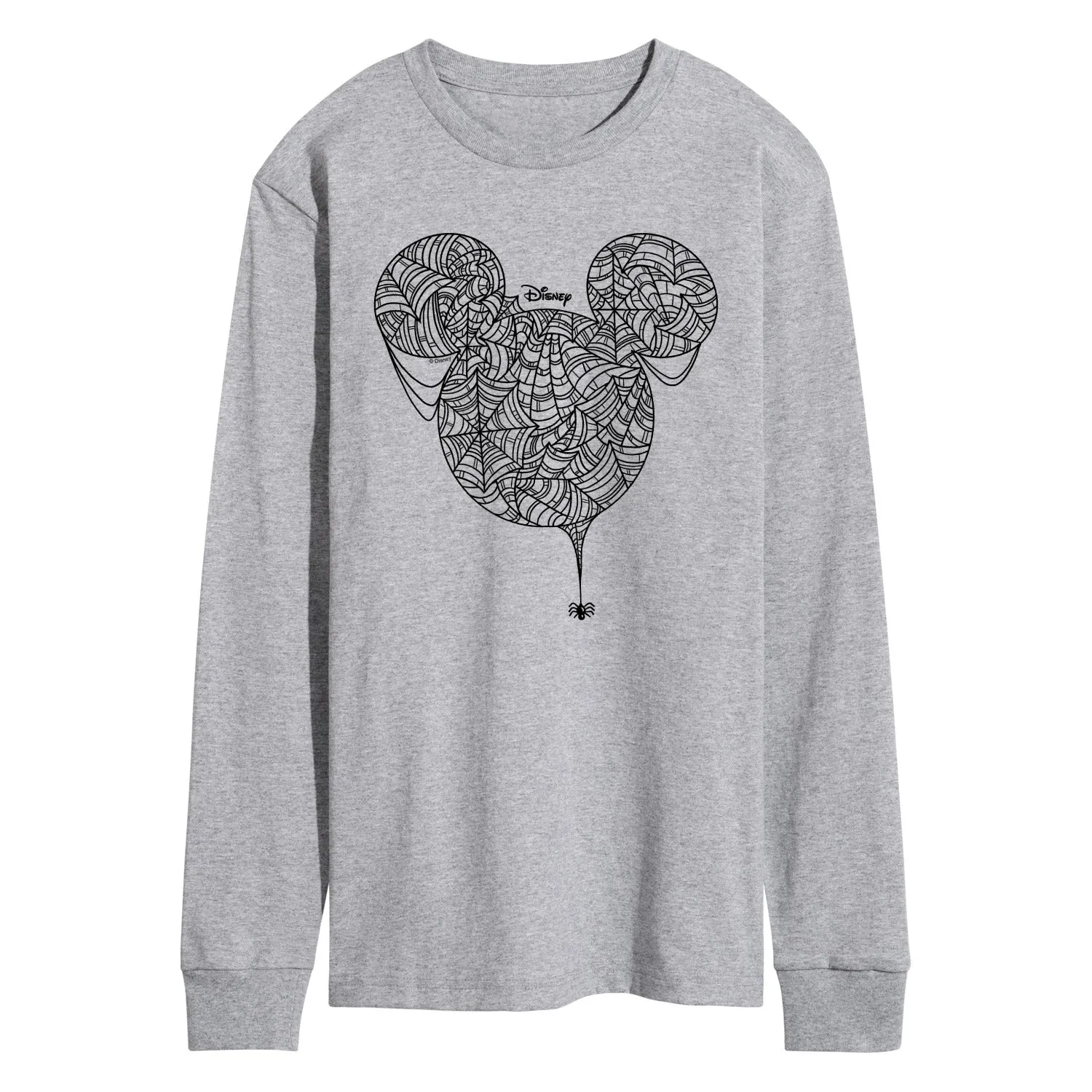 Disney - Mickey Web Head - Men's Long Sleeve Graphic T-Shirt sold by Zulily