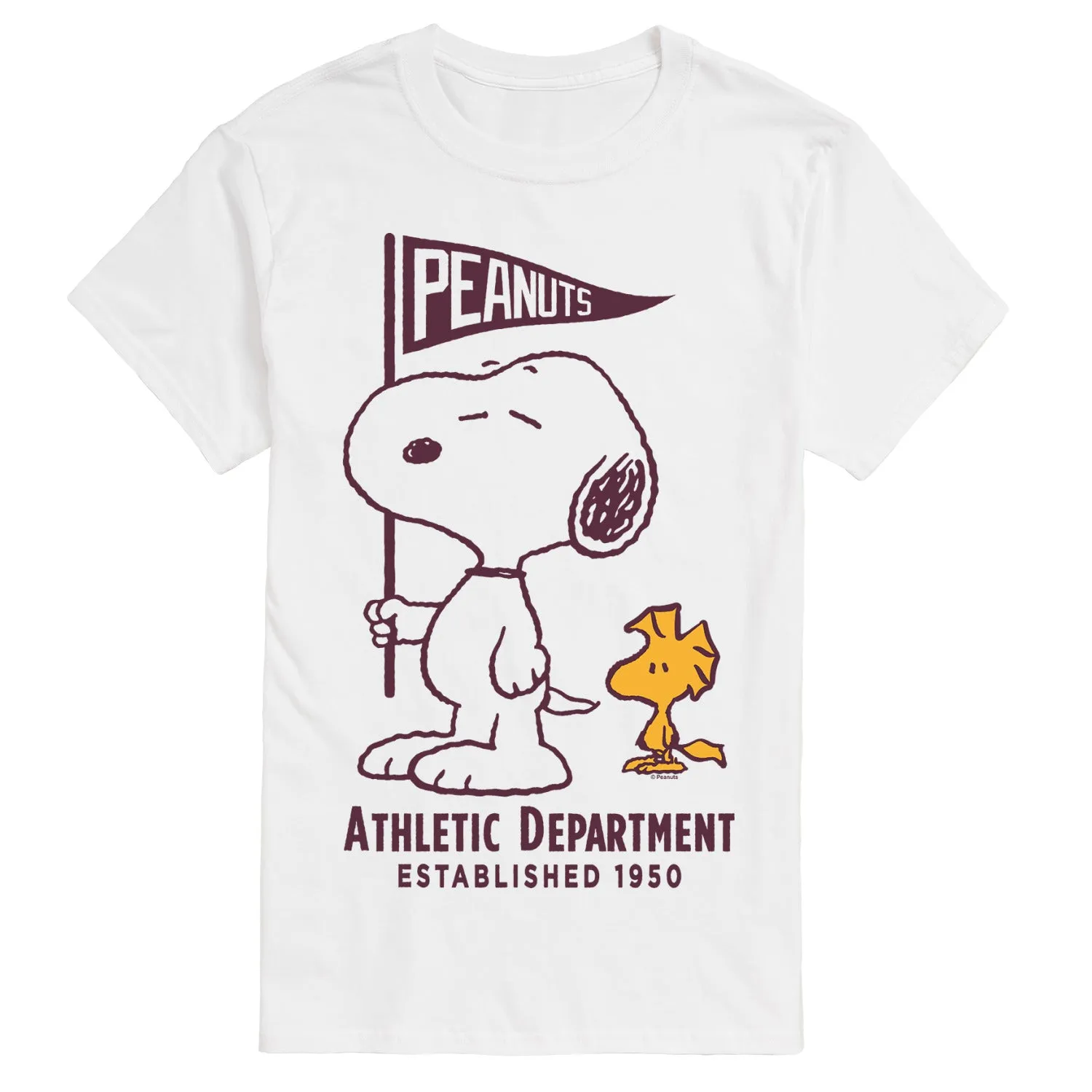 Peanuts - Athletic Department - Men's Short Sleeve Graphic T-Shirt sold by Zulily