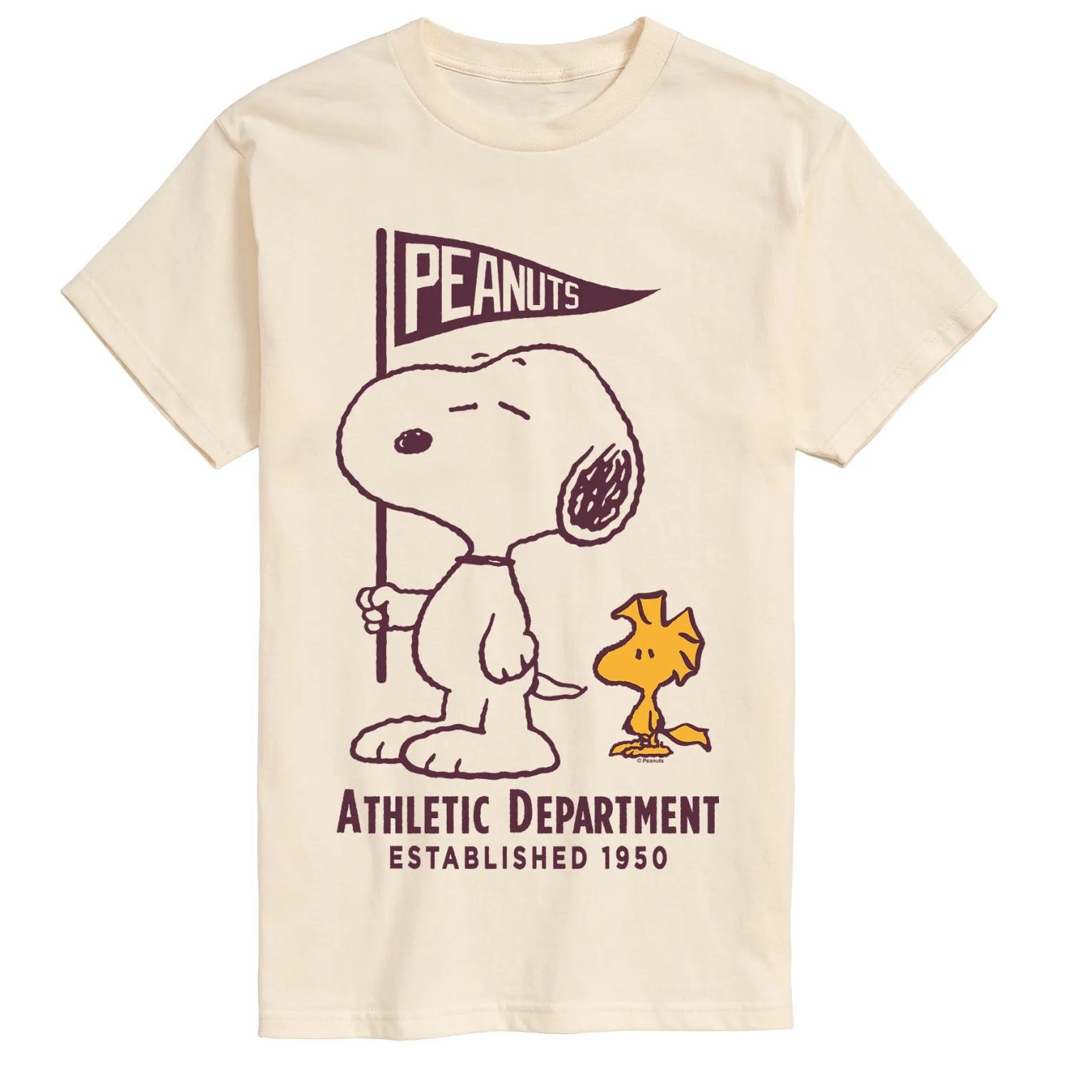 Peanuts - Athletic Department - Men's Short Sleeve Graphic T-Shirt sold by Zulily product image thumbnail 3