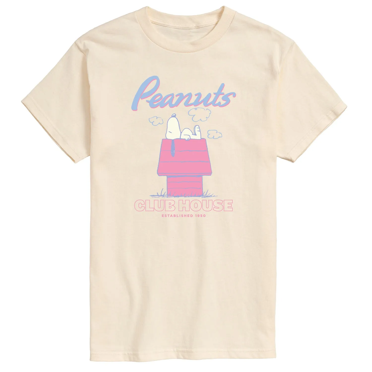 Peanuts - Snoopy Club House - Men's Short Sleeve Graphic T-Shirt sold by Zulily product image thumbnail 2