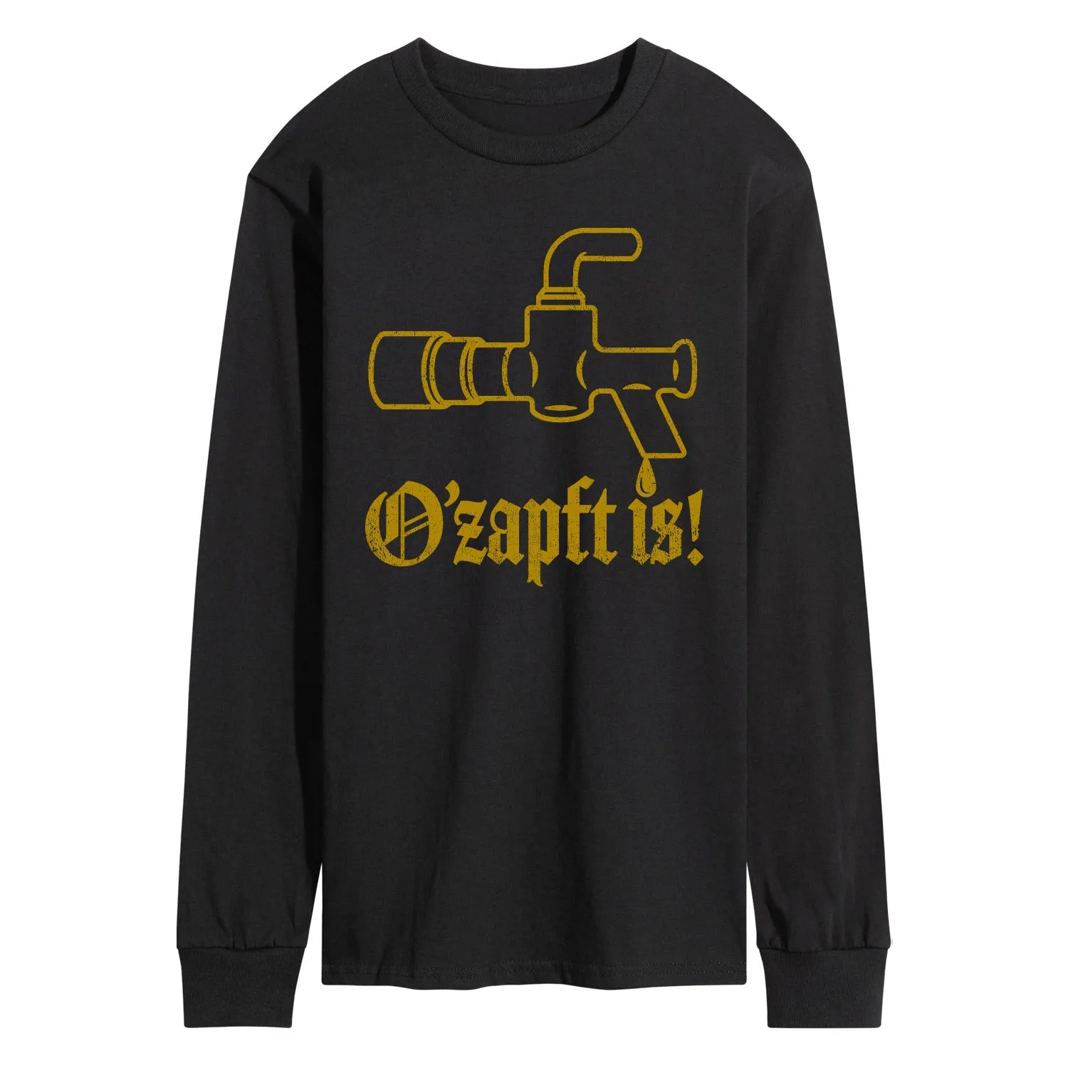 Instant Message - Oktoberfest Ozapft Is - Men's Long Sleeve Graphic T-Shirt sold by Zulily