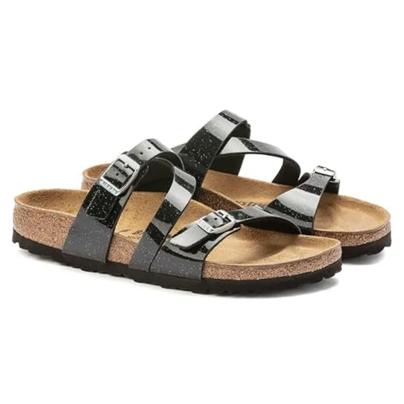 Birkenstock Unisex Salina Birko Flor Magic Galaxy Black sold by Zulily