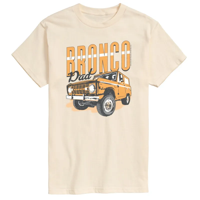 Ford - Bronco Dad - Men's Short Sleeve Graphic T-Shirt sold by Zulily