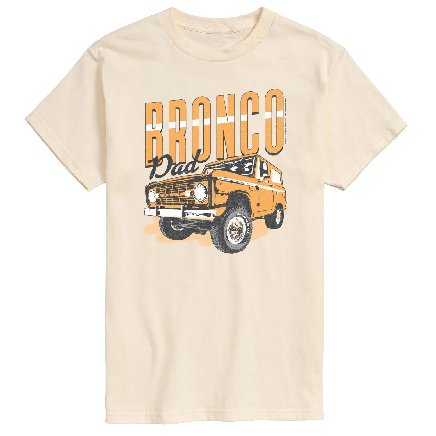 Ford - Bronco Dad - Men's Short Sleeve Graphic T-Shirt sold by Zulily