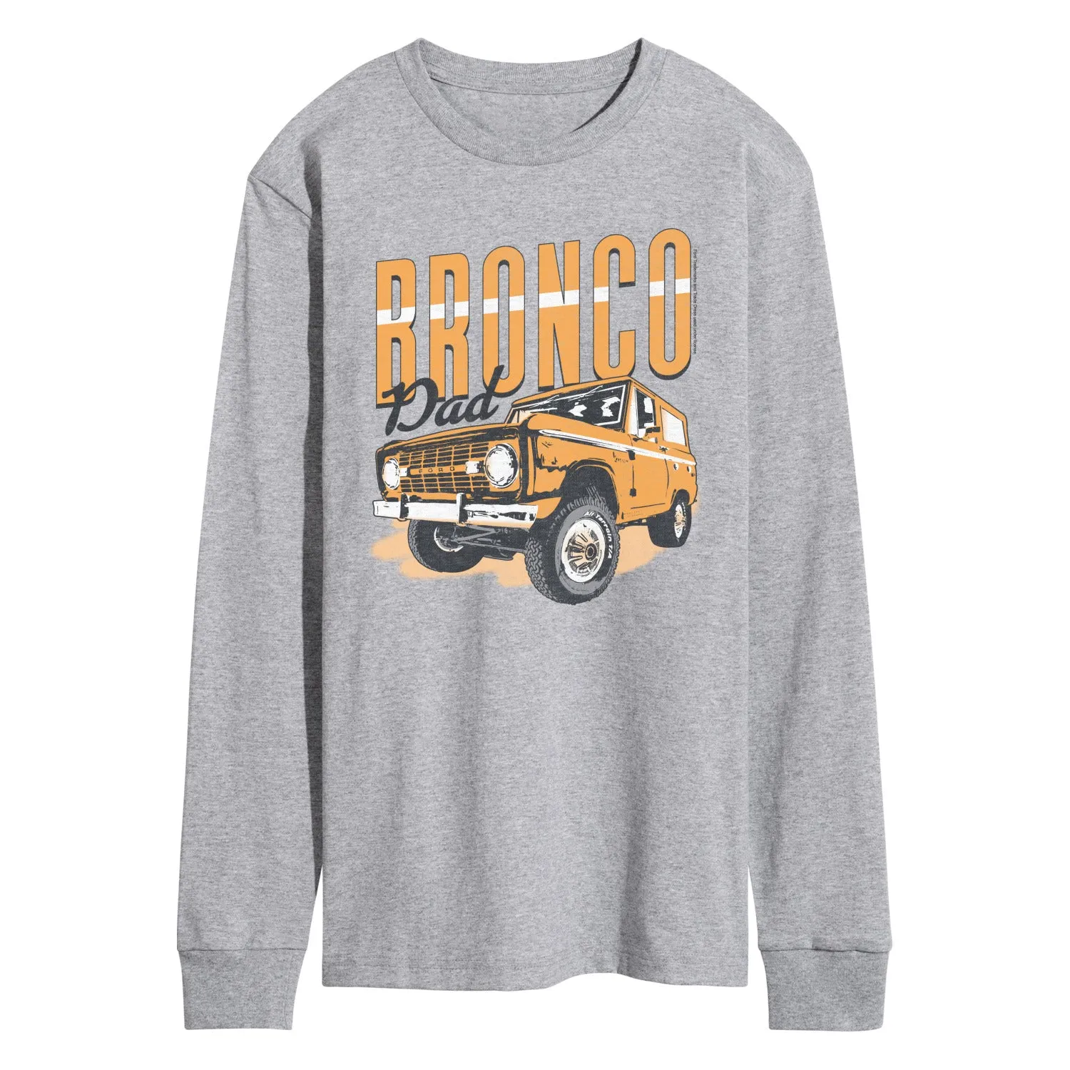 Ford - Bronco Dad - Men's Long Sleeve Graphic T-Shirt sold by Zulily product image thumbnail 2