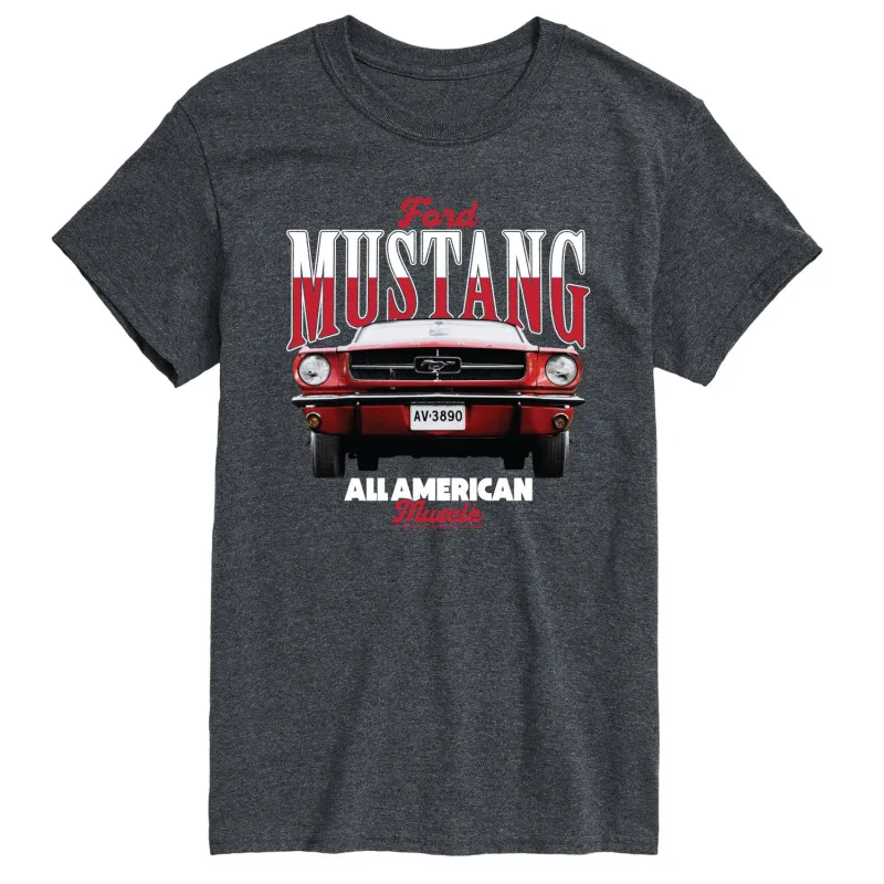 Ford - Mustang All American Muscle - Men's Short Sleeve Graphic T-Shirt sold by Zulily