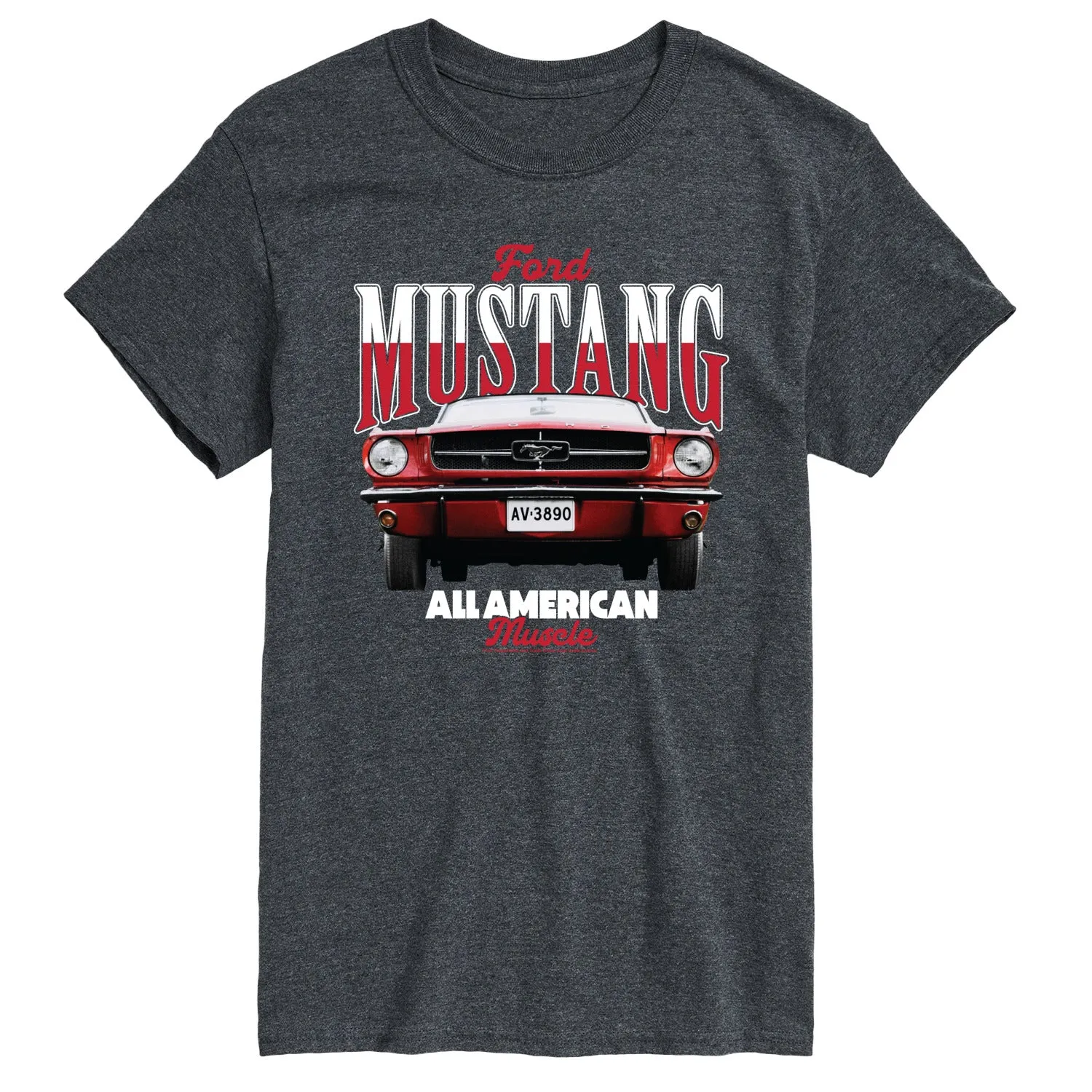 Ford - Mustang All American Muscle - Men's Short Sleeve Graphic T-Shirt sold by Zulily