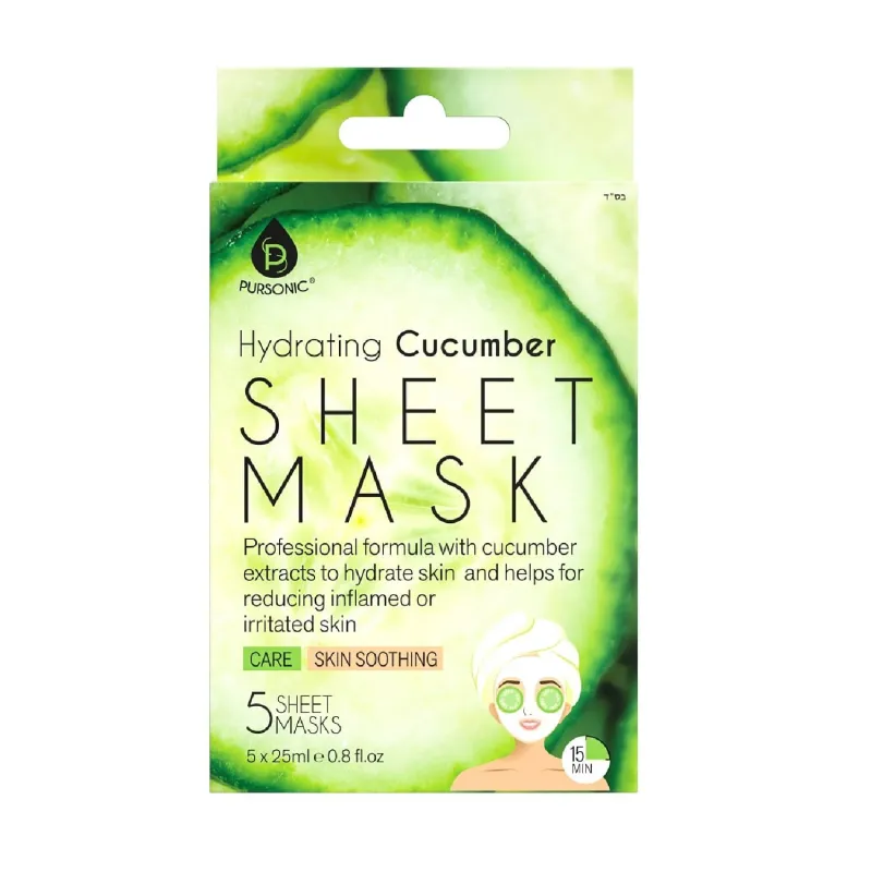 Pursonic Hydrating Cucumber Sheet Masks sold by Zulily