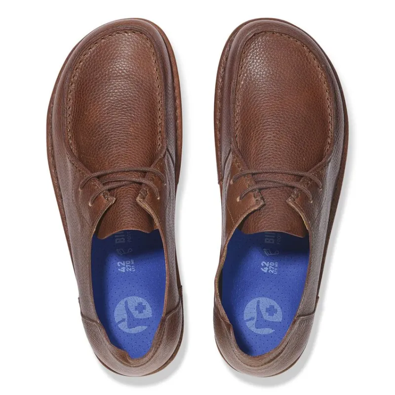 Birkenstock Unisex Utti Lace Natural Leather Roast sold by Zulily