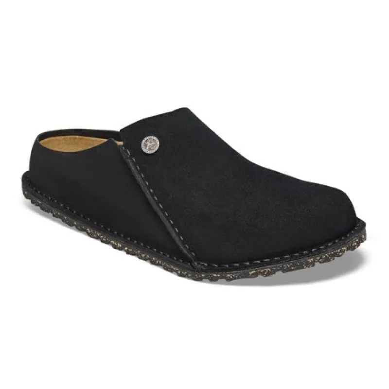 Birkenstock Unisex Zermatt Premium Suede Leather Black sold by Zulily