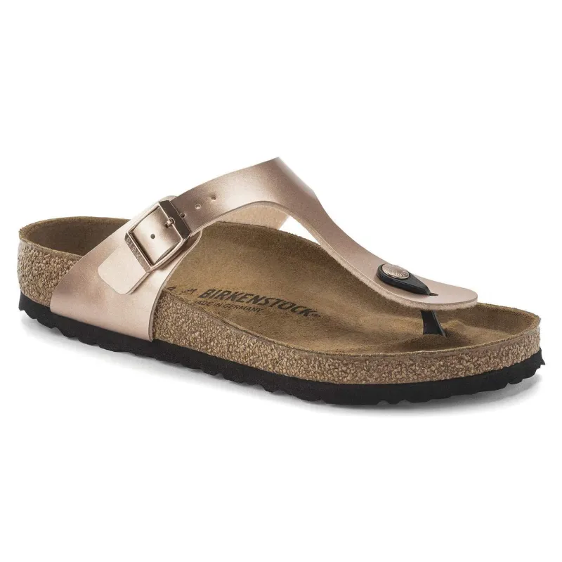 Birkenstock Unisex Gizeh Bs Birko Flor Copper sold by Zulily