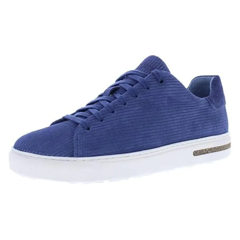 Birkenstock Unisex Bend Low Suede Leather Embossed Corduroy Indigo sold by Zulily