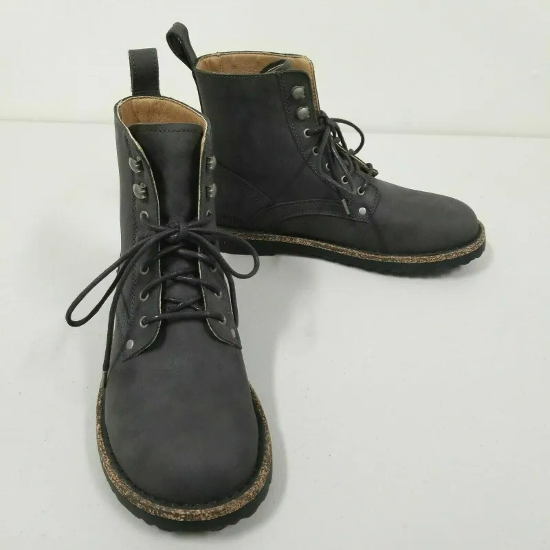 Birkenstock Unisex Bryson Suede Leather Graphite sold by Zulily