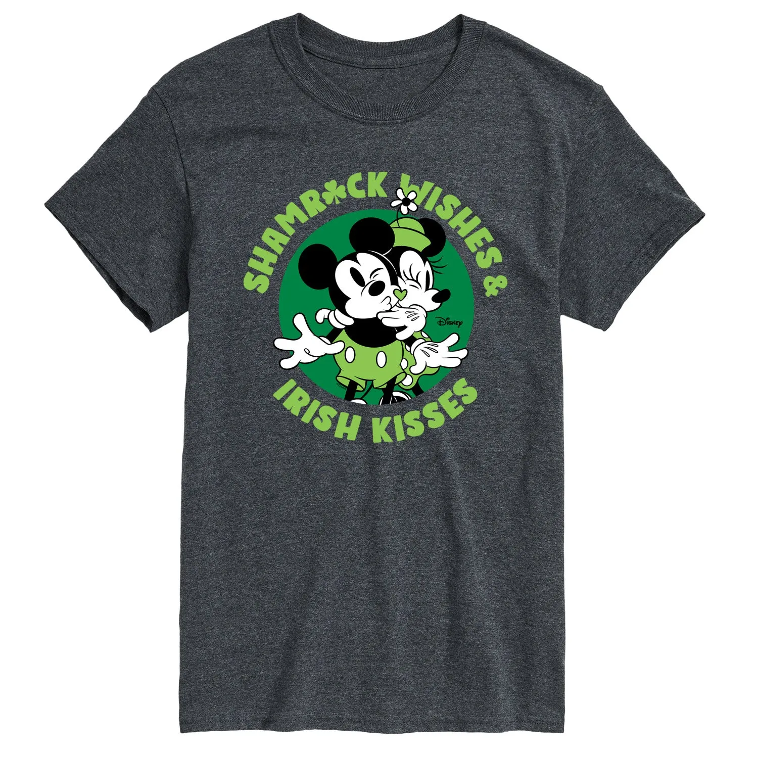 Disney - Shamrock Wishes Irish Kisses - Men's Short Sleeve Graphic T-Shirt sold by Zulily product image thumbnail 5