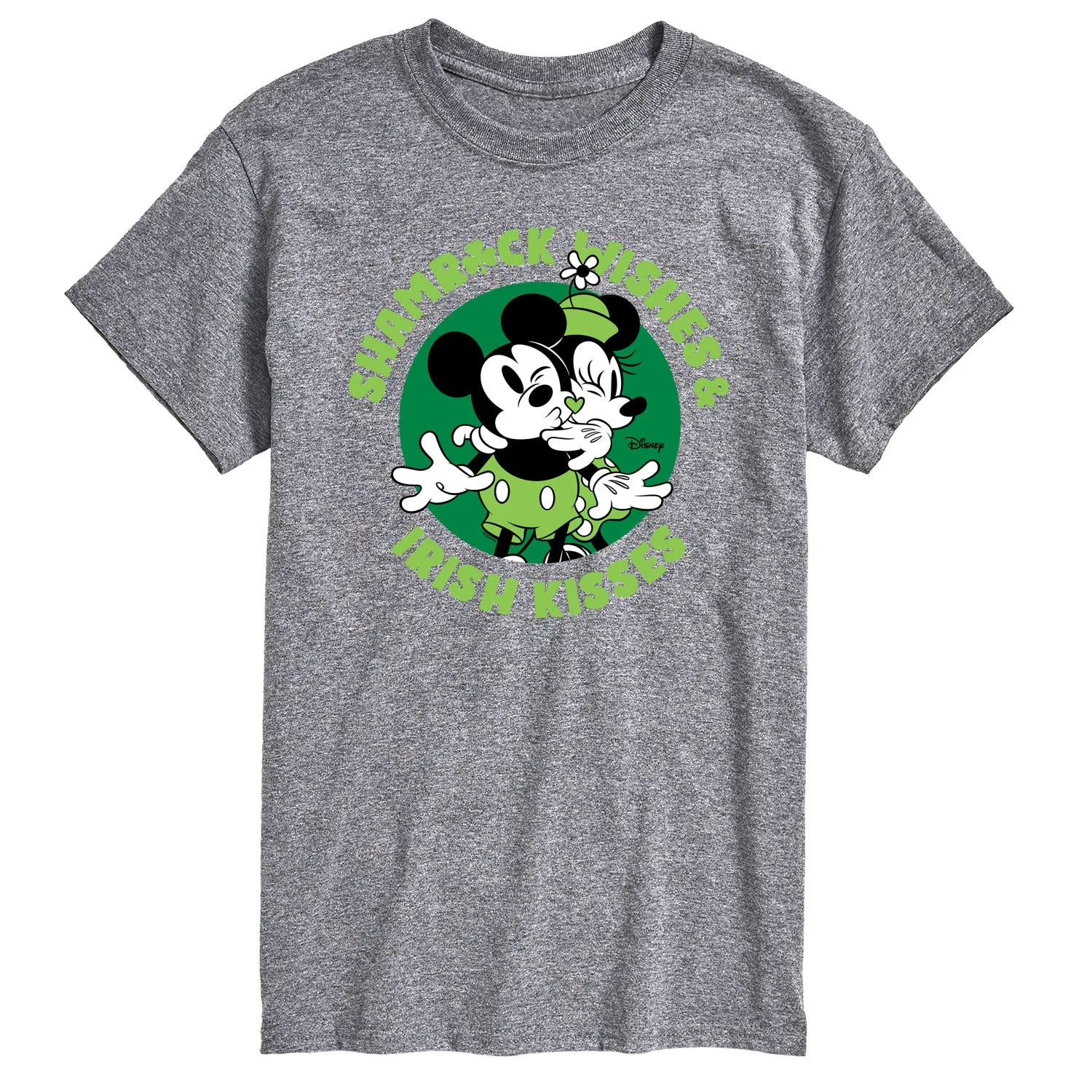 Disney - Shamrock Wishes Irish Kisses - Men's Short Sleeve Graphic T-Shirt sold by Zulily product image thumbnail 2