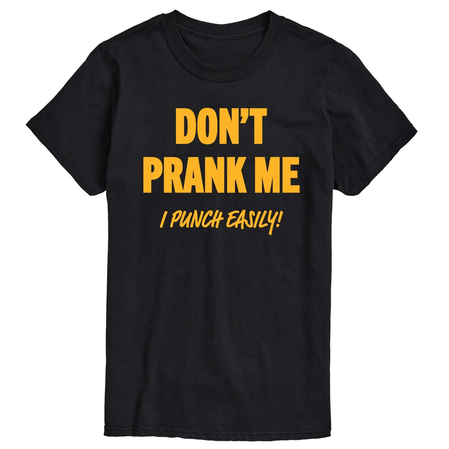 Instant Message - Don't Prank Me - Men's Short Sleeve Graphic T-Shirt sold by Zulily