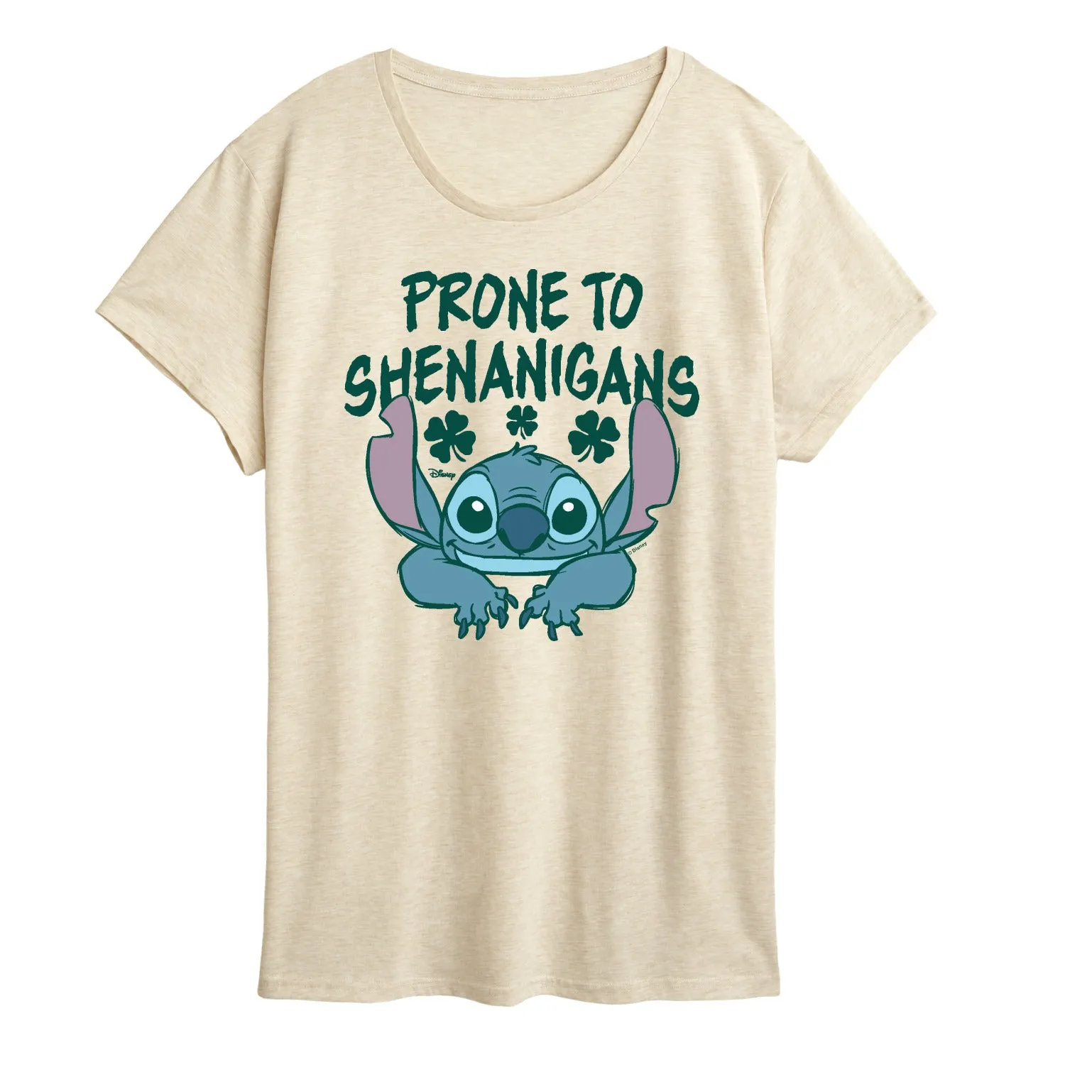 Lilo & Stitch - Prone to Shenanigans - Women's Short Sleeve Graphic T-Shirt sold by Zulily product image thumbnail 2