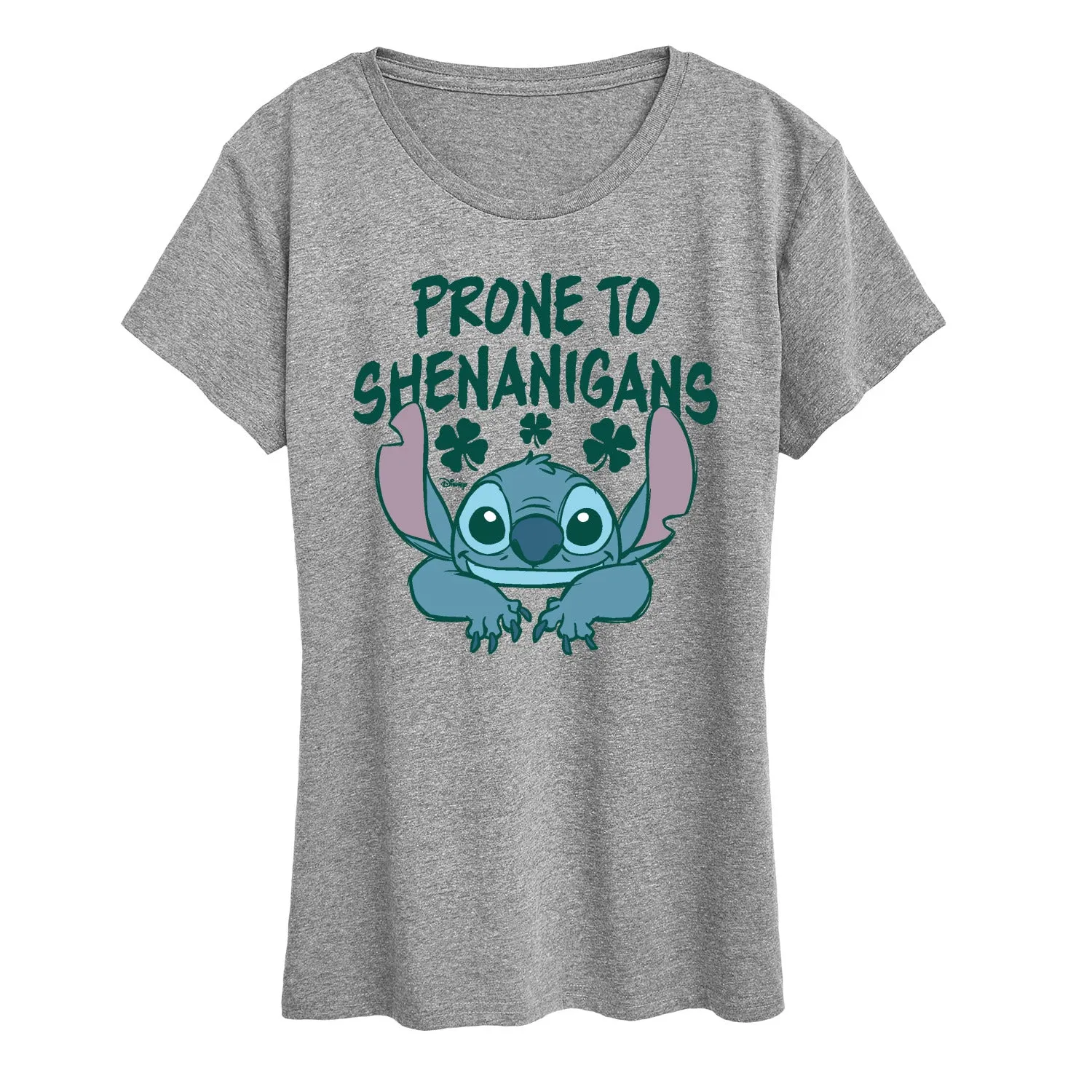 Lilo & Stitch - Prone to Shenanigans - Women's Short Sleeve Graphic T-Shirt sold by Zulily product image thumbnail 3