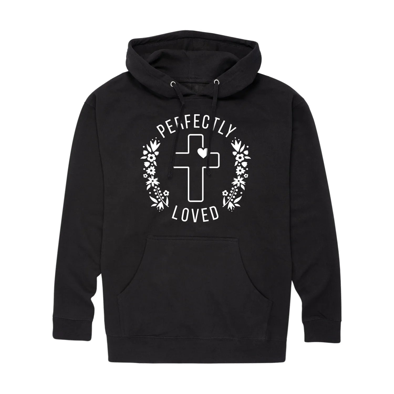 Instant Message - Perfectly Loved - Men's Pullover Hooded Fleece Sweatshirt sold by Zulily