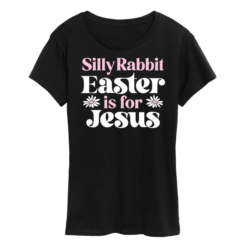 Instant Message - Easter Is For - Women's Short Sleeve Graphic T-Shirt made by Zulily