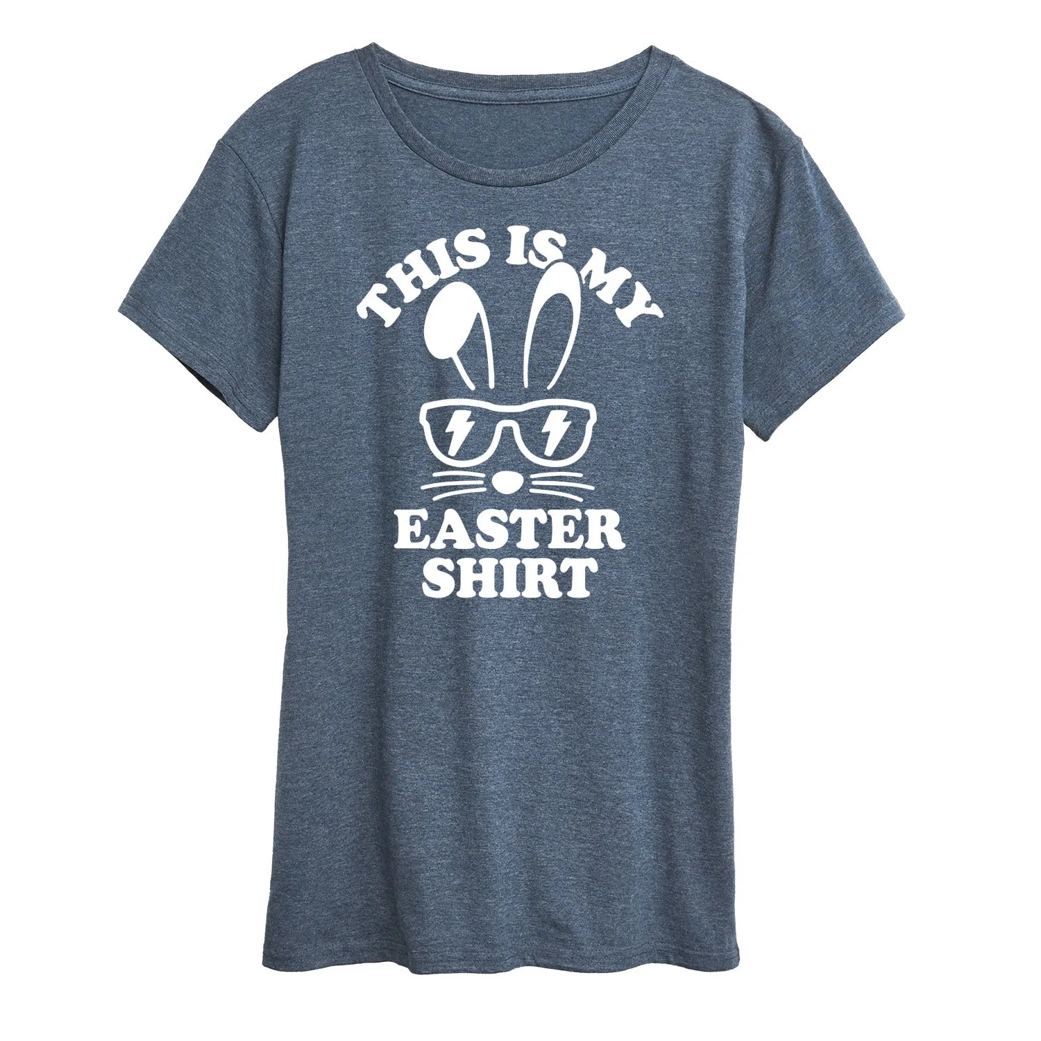Instant Message - This Is My Easter Shirt - Women's Short Sleeve Graphic T-Shirt sold by Zulily product image thumbnail 5