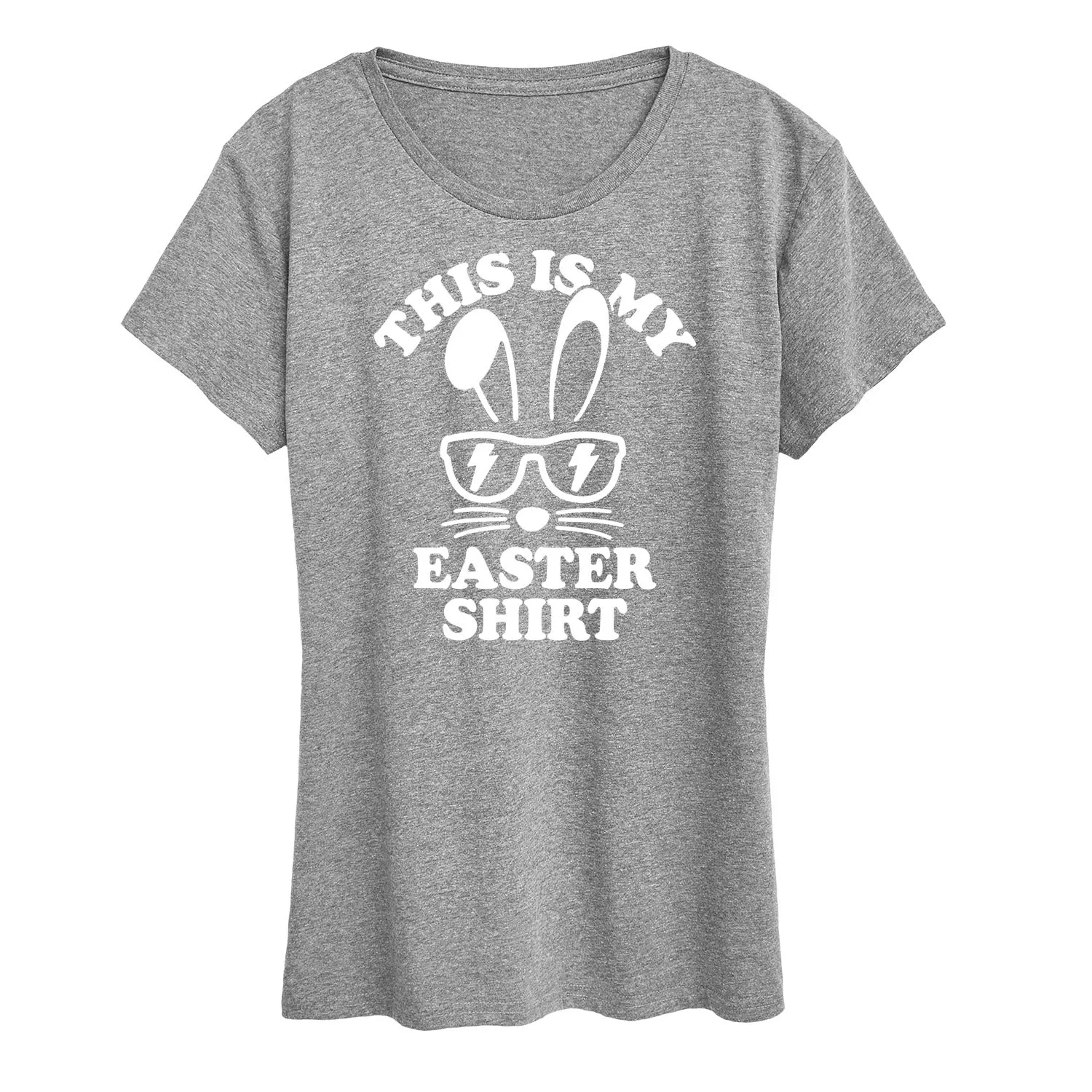 Instant Message - This Is My Easter Shirt - Women's Short Sleeve Graphic T-Shirt sold by Zulily product image thumbnail 2