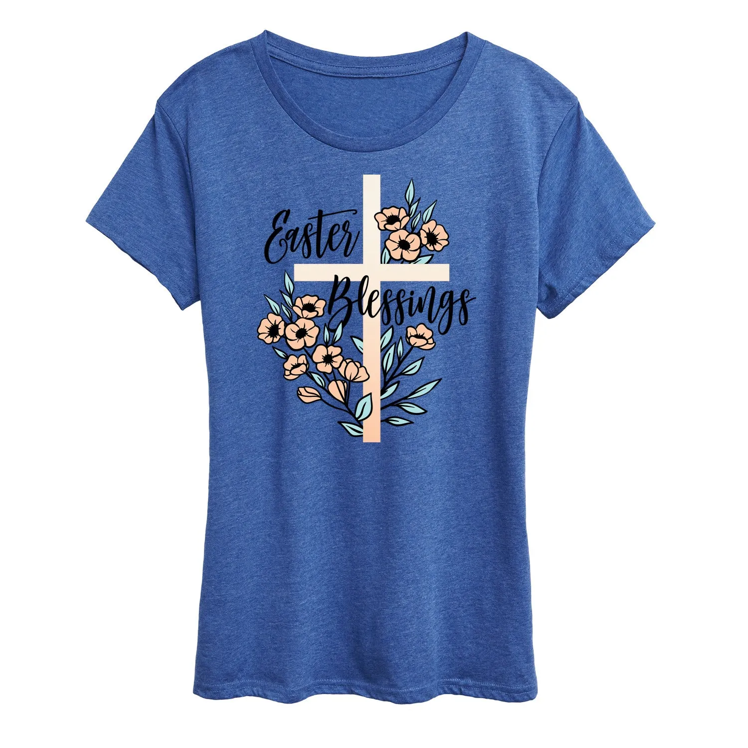 Instant Message - Easter Blessings - Women's Short Sleeve Graphic T-Shirt sold by Zulily product image thumbnail 3