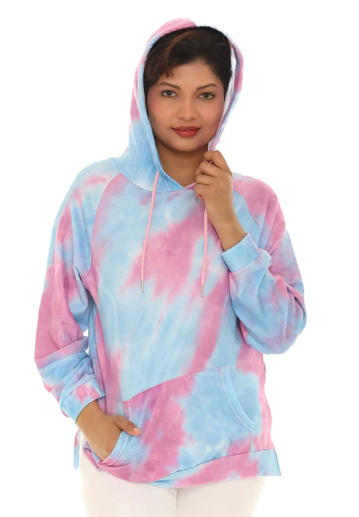 Tie-Dye Kangaroo-Pocket Hoodie sold by Zulily product image thumbnail 2