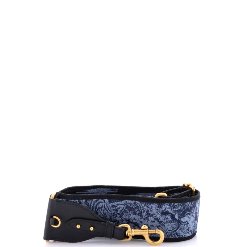 Pre-Loved Christian Dior Logo Shoulder Strap Embroidered Canvas sold by Zulily