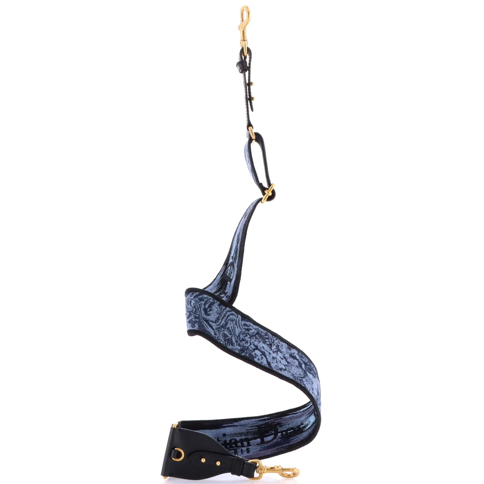 Pre-Loved Christian Dior Logo Shoulder Strap Embroidered Canvas sold by Zulily product image thumbnail 2