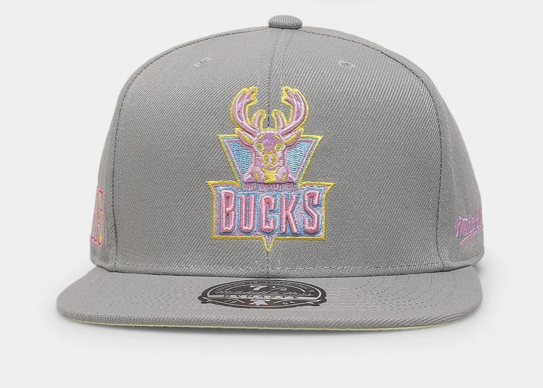 Men's Mitchell & Ness NBA Til Dawn Fitted Hwc Bucks sold by Zulily