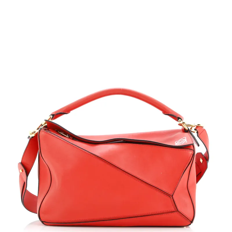 Pre-Loved Loewe Puzzle Bag Leather Medium made by Loewe