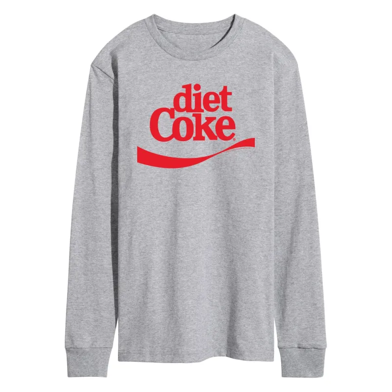 Coca-Cola - Red Logo - Men's Long Sleeve Graphic T-Shirt made by Coca-Cola