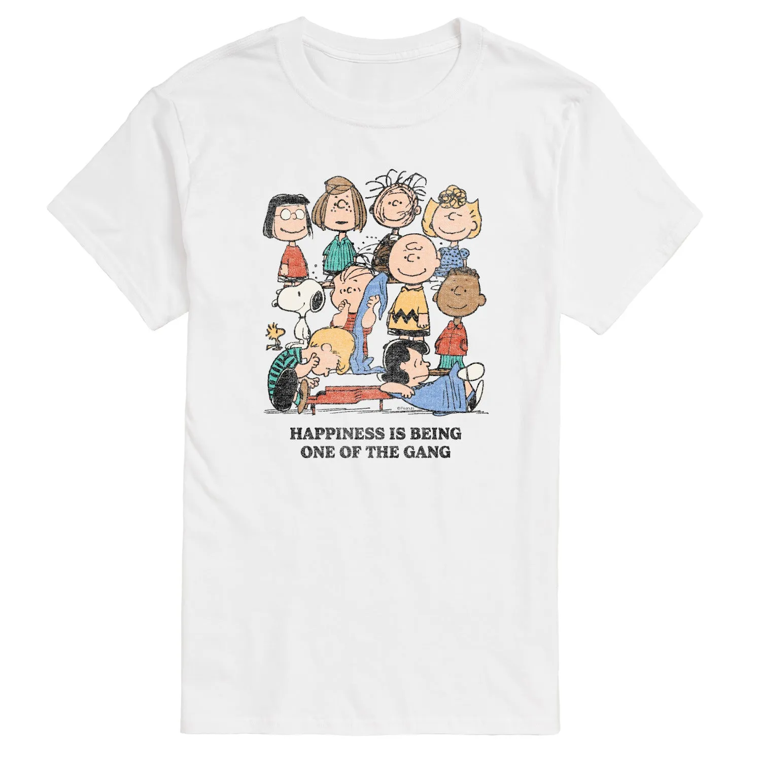 Peanuts - Happiness Is - Men's Short Sleeve Graphic T-Shirt sold by Zulily product image thumbnail 3