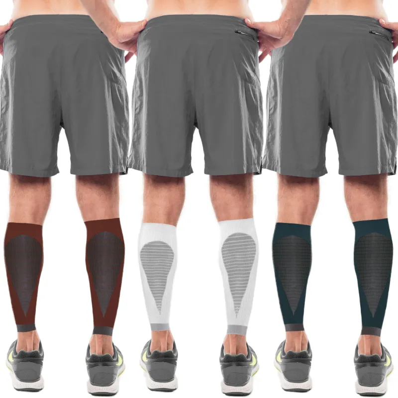 Extreme Fit 3-Pack Targeted Recovery And Pain Relief Leg Calf Compression Sleeves Brace For Running, Cycling, Travel, Walking sold by Zulily
