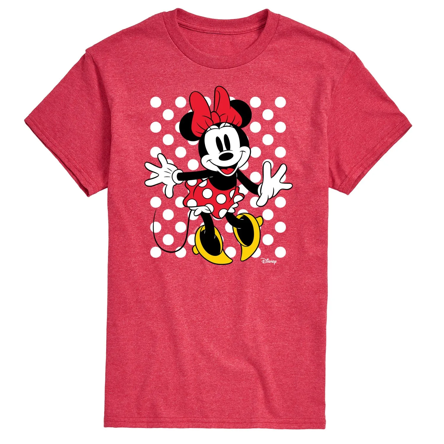 Disney - Minnie With Dots - Men's Short Sleeve Graphic T-Shirt sold by Zulily product image thumbnail 4