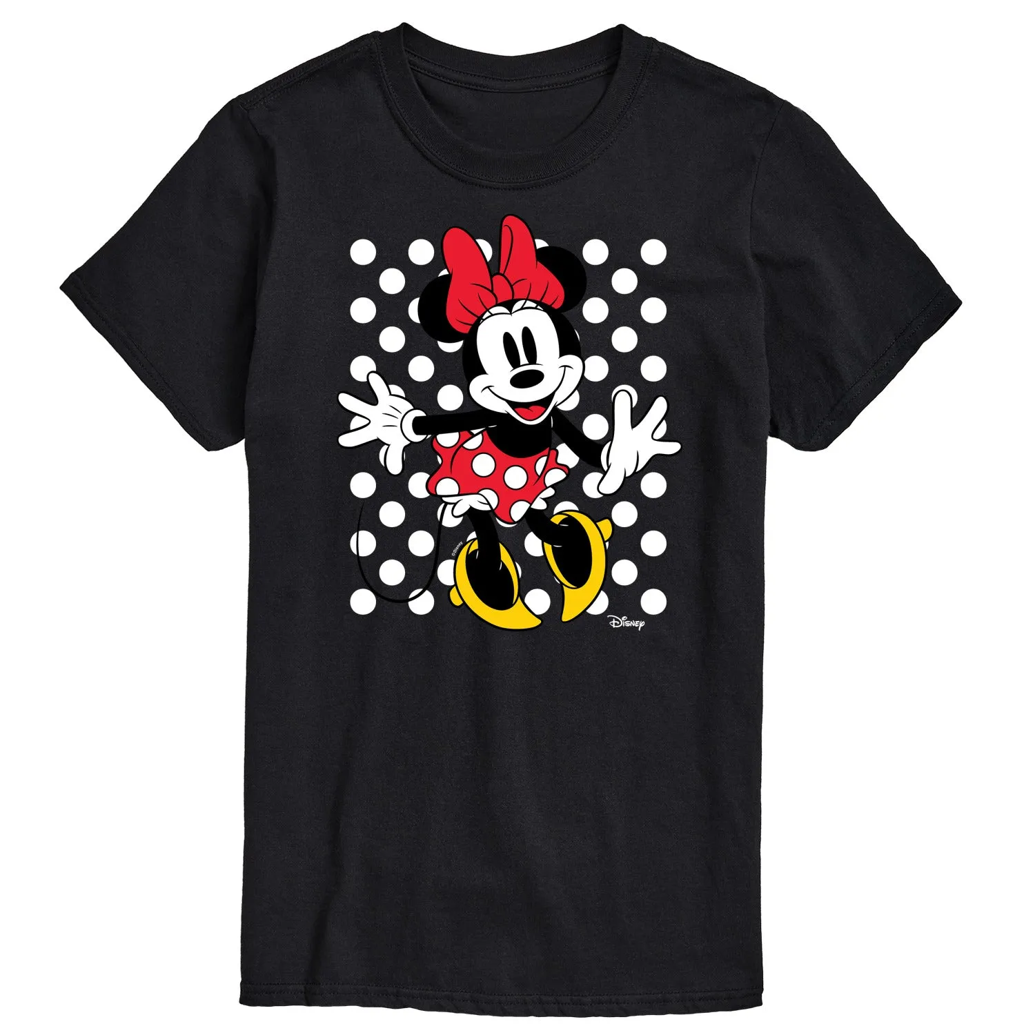 Disney - Minnie With Dots - Men's Short Sleeve Graphic T-Shirt sold by Zulily product image thumbnail 2