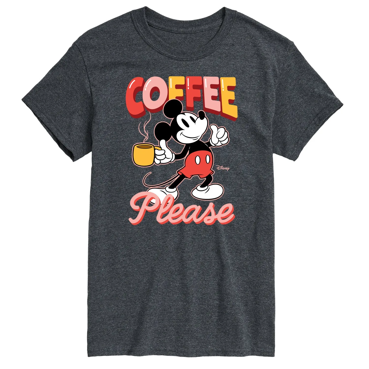 Disney - Coffee Please - Men's Short Sleeve Graphic T-Shirt sold by Zulily product image thumbnail 5