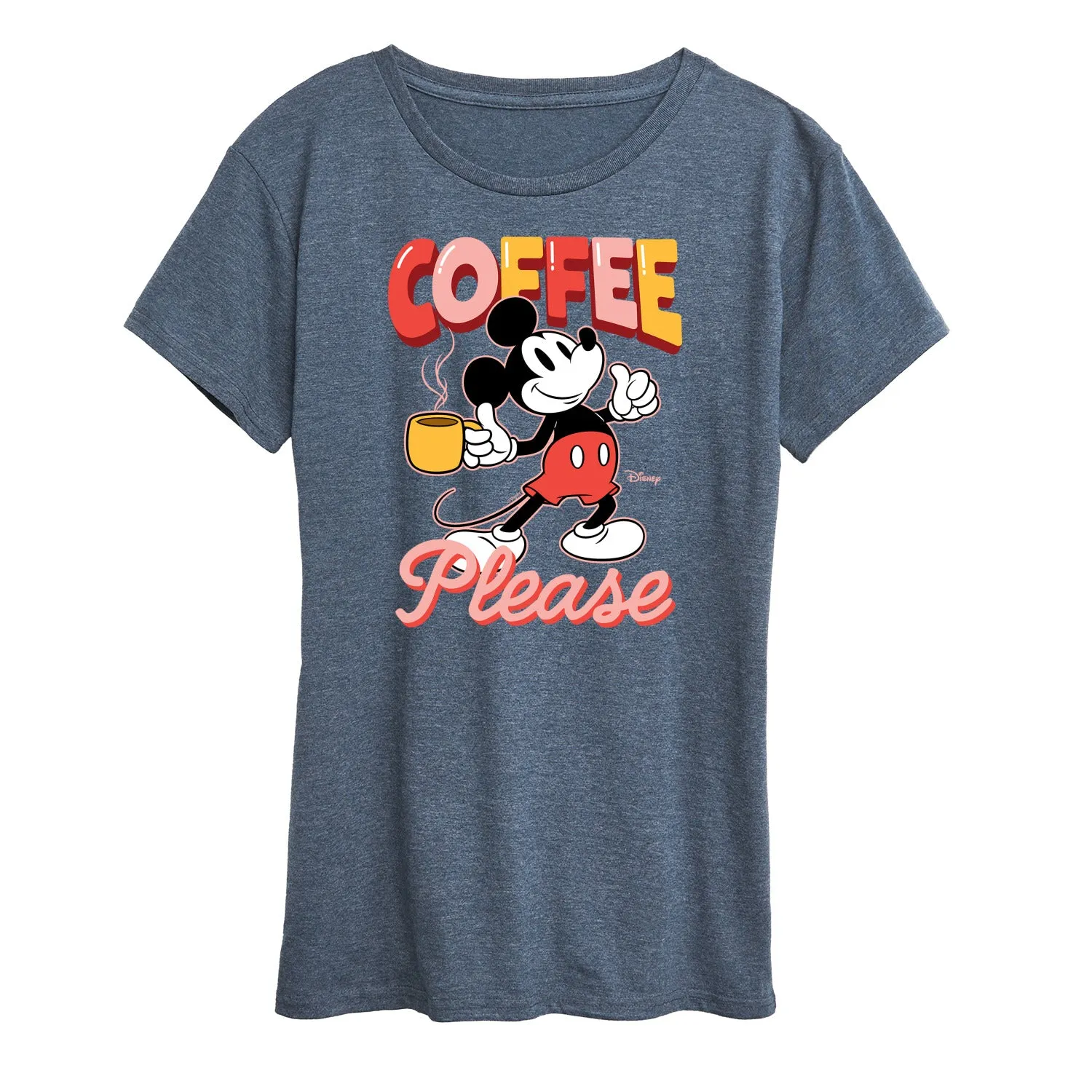 Disney - Coffee Please - Women's Short Sleeve Graphic T-Shirt sold by Zulily product image thumbnail 2
