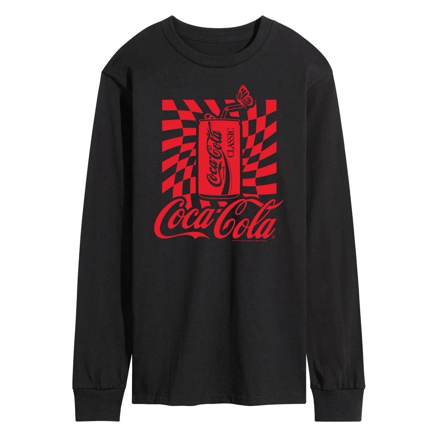 Coca-Cola - Warped Coke Can - Men's Long Sleeve T-Shirt sold by Zulily product image thumbnail 2