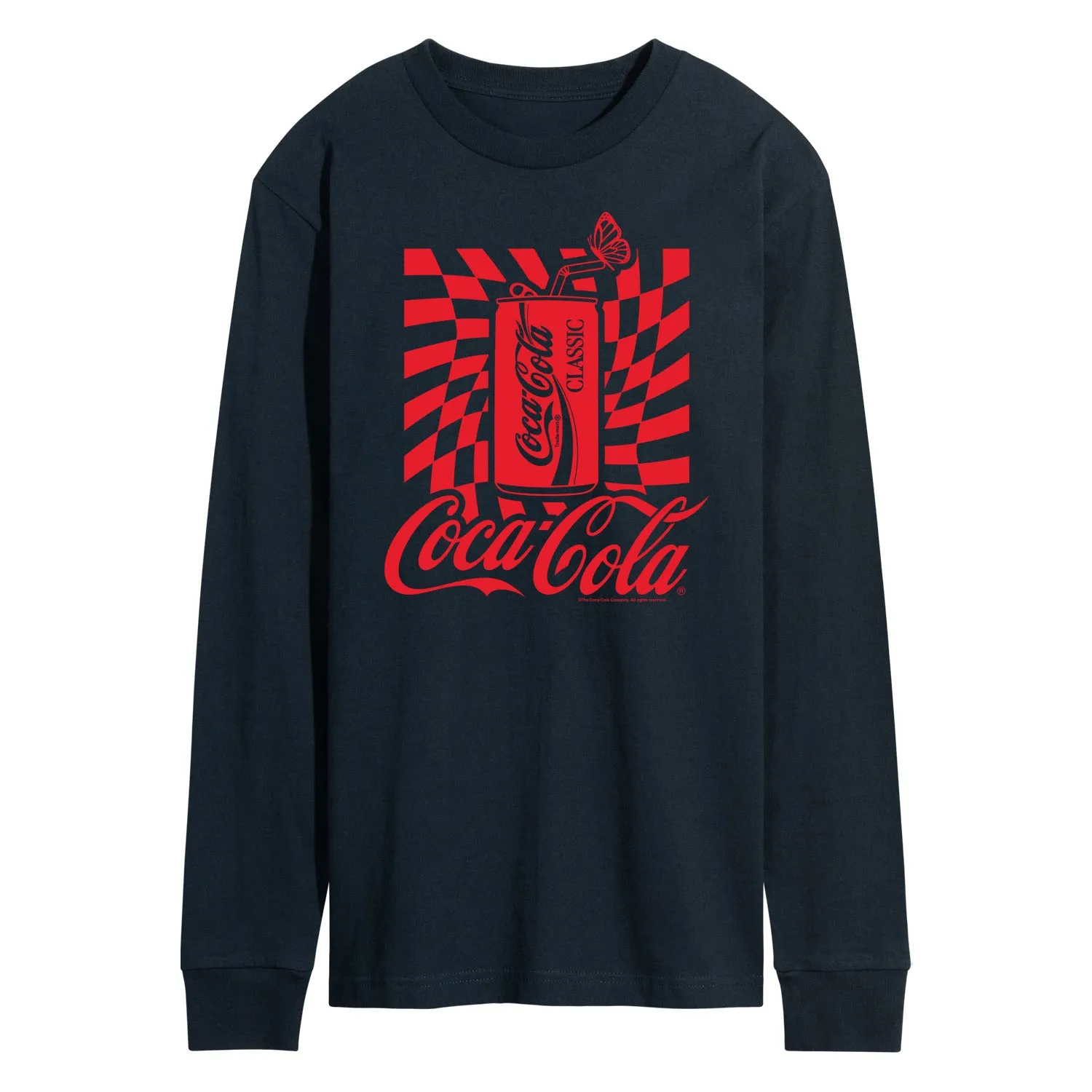 Coca-Cola - Warped Coke Can - Men's Long Sleeve T-Shirt sold by Zulily product image thumbnail 3