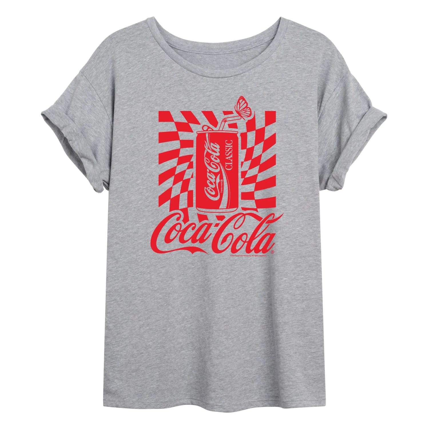 Coca-Cola - Warped Coke Can - Women's Oversized T-Shirt sold by Zulily product image thumbnail 2