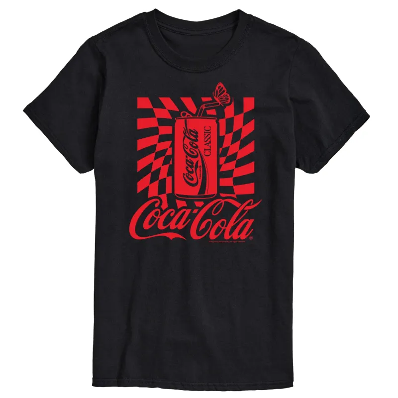 Coca-Cola - Warped Coke Can - Men's Short Sleeve Graphic T-Shirt sold by Zulily