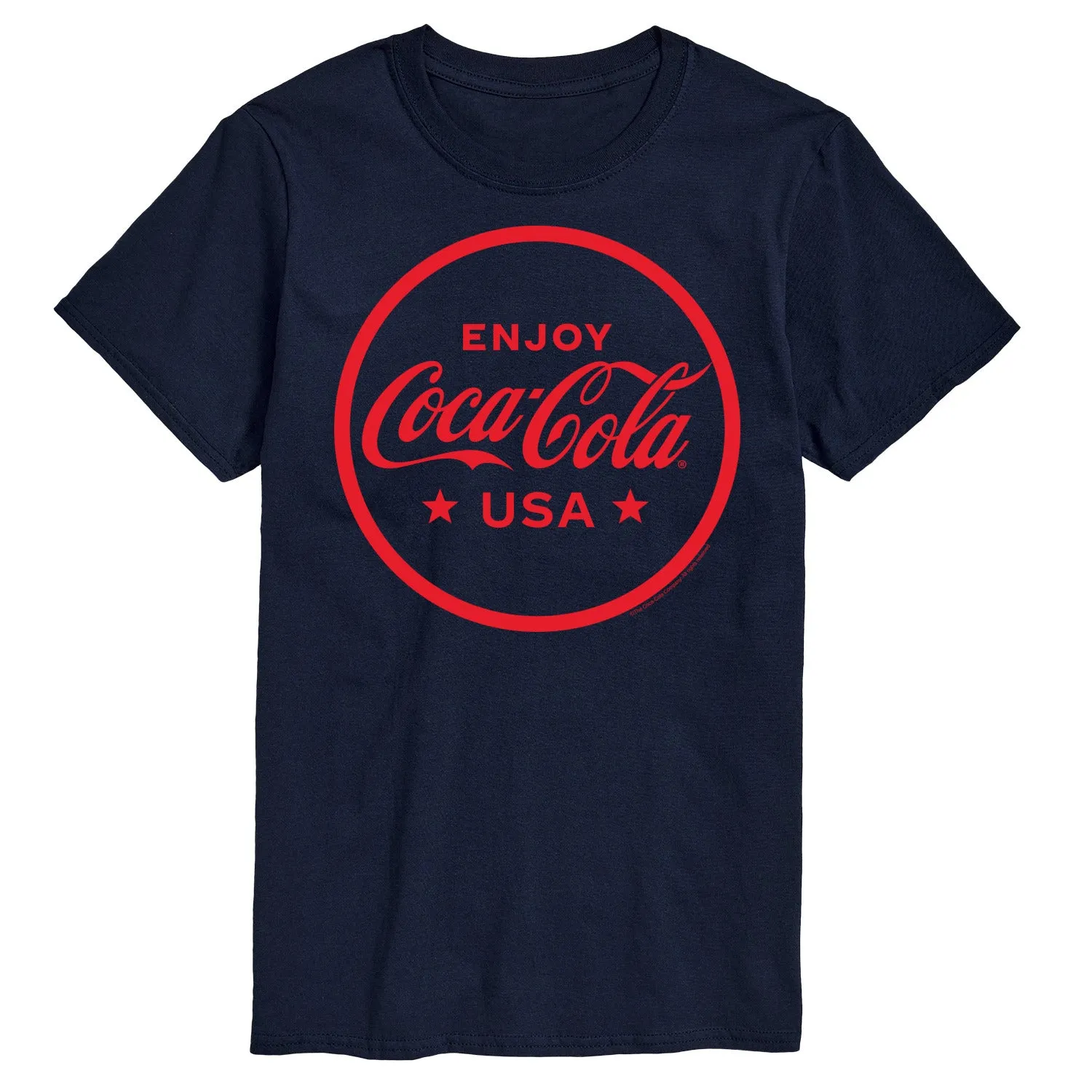 Coca-Cola - Enjoy Coca Cola USA - Men's Short Sleeve Graphic T-Shirt sold by Zulily product image thumbnail 3