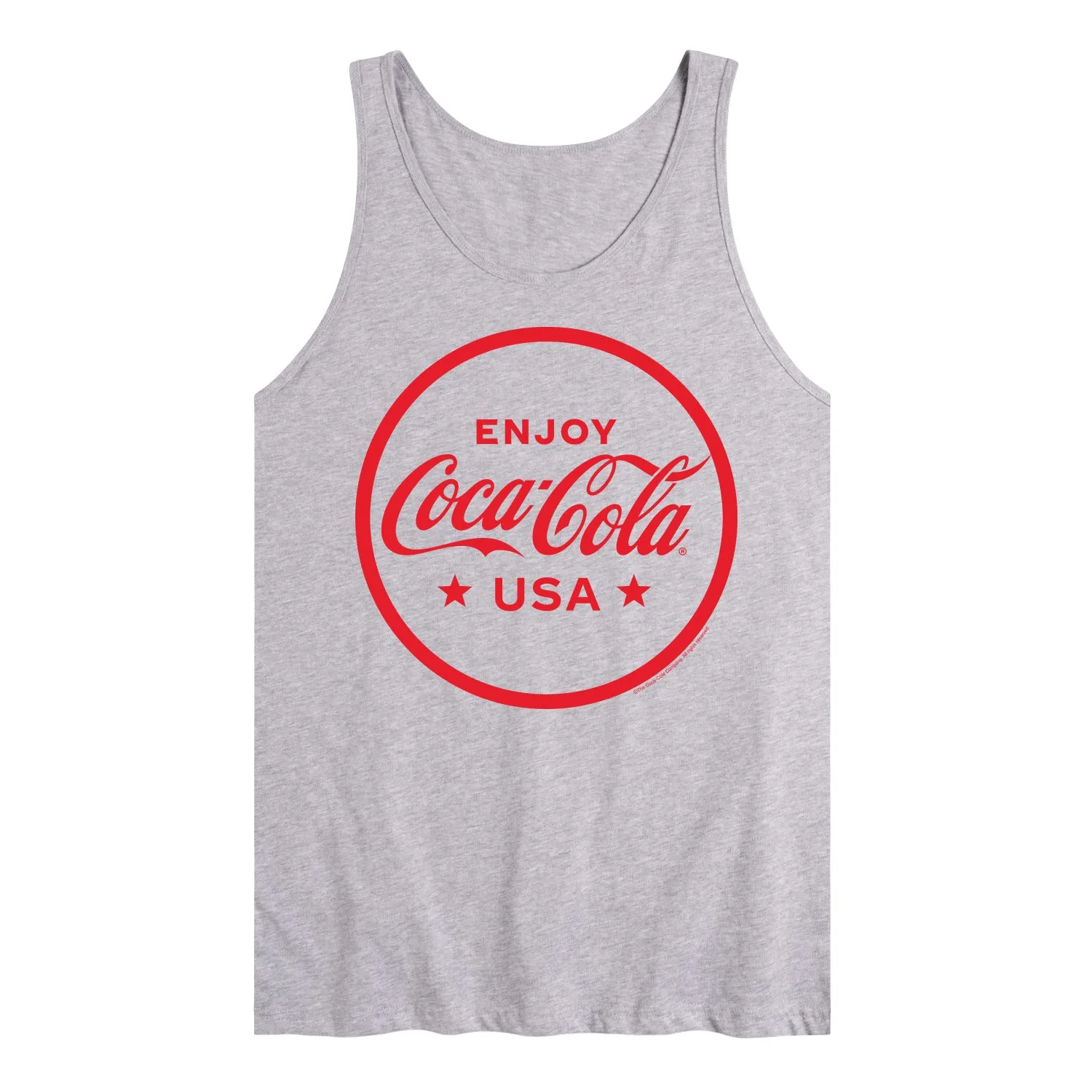 Coca-Cola - Enjoy Coca Cola USA - Men's Jersey Tank Top sold by Zulily