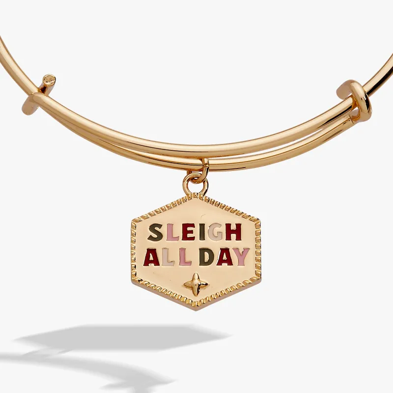 ‘Sleigh All Day’ Charm Bangle made by Alex and Ani